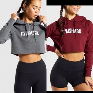 2 gymshark training hoodies